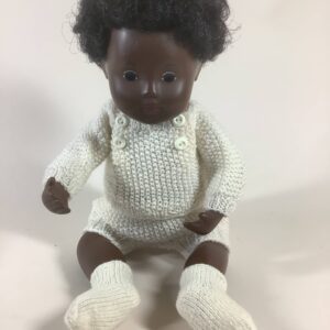 Item BT107 / Susanna's baby knit ivory knit sweater, shorts, socks