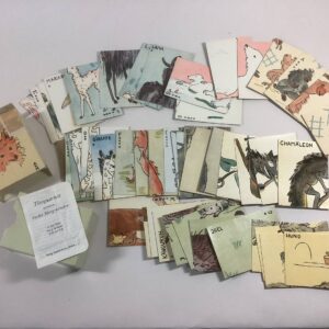 Item# PC001, Playing Cards ILLUSTRATED BY SASHA MORGENTHAL “Tier Quartett A-M”