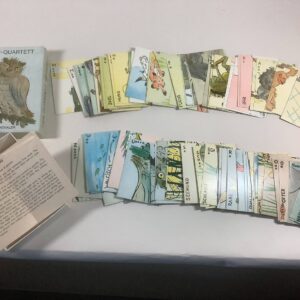 Item# PC003, Playing Cards ILLUSTRATED BY SASHA MORGENTHAL “Tier Quartett A-Z” full alphabet set