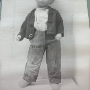 Item# P002 / 26.5″ x 18.5″ poster/ Puppenmuseum / very good condition