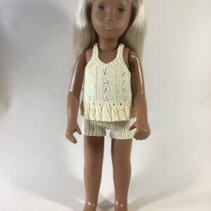 Item# HK026 / Susanna’s yellow knit tank and shorts
