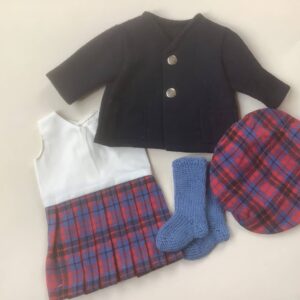 Item# SC028 / Susanna’s sewn/knitted 5 piece ensemble