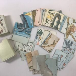 Item# PC002, Playing Cards  ILLUSTRATED BY SASHA MORGENTHAL “Tier Quartett N-Z”