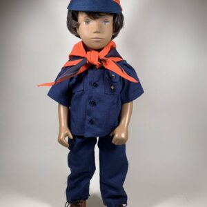 Item# SC020/ Tiger Cub 7 piece sewn ensemble/ artist unknown