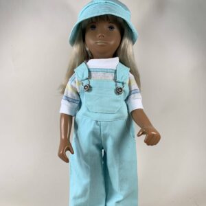 Item# SC003 / Susanna’s sewn overalls and hat with machine shirt