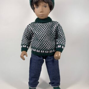 Item# MK112 / Susanna’s 6 piece machine knitted and sewn ensemble