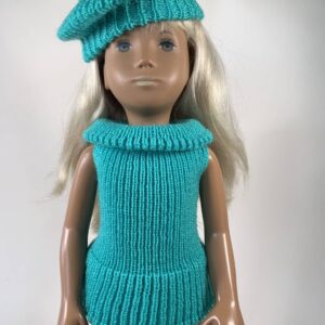 Item# MK011 / Susanna’s green machine knit ensemble