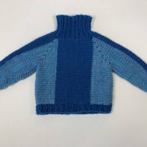 Item# MK007 / Susanna’s blue machine knit sweater