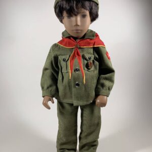 Item#SC022/ Sasha Wear by Jackie Boy Scout ensemble/ pins, belt, kerchief band included