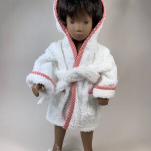 Item# SC018 / Kathe Kruse bathrobe & slippers with hanger