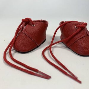 Item# SH012 / Kathe Kruse red leather shoes