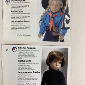Item# PM070 / 1 of each available, Gotz info mini booklet in German, English, French