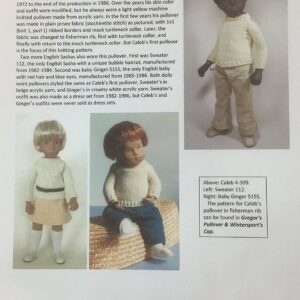 Free Pattern / Item# FP3/ Caleb & Baby Ginger Plain Pullovers by Susanna