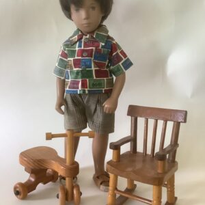 Item# TA015 / 2 piece rocking chair and scooter as seen in Susanna’s books