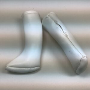 Item # SH027 / Trendon white vinyl boots
