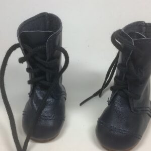 Item# SH030 / Navy lace up leather boots