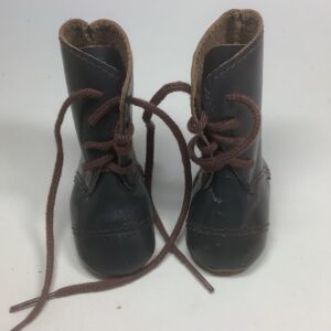 Item# SH031 /Brown leather lace up boots