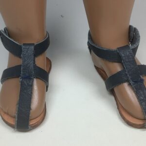 Item# SH045 / Late Gotz navy leather sandals