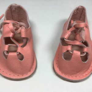 Item# SH059 / Jean Jensen leather shoes in peach