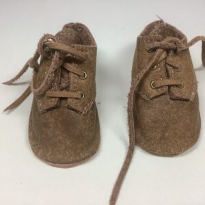 Item# SH102 / Jean Jensen leather shoes in brown
