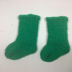 Item# SX007 / Susanna’s knit socks green