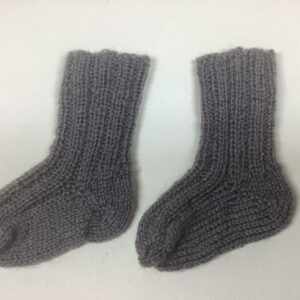 Item# SX003 / Susanna’s knit socks grey