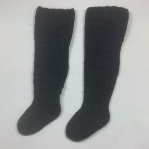 Item# SX016 / Susanna’s knit knee socks black
