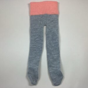 Item# CA022 / footed leggings light grey