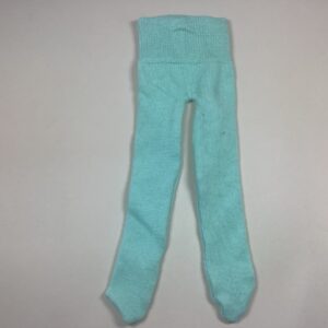 Item# CA024 / footed leggings light aqua