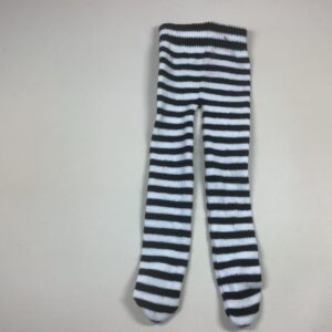 Item# CA025 / footed leggings black & white
