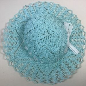 Item# H005 / Blue lace hat