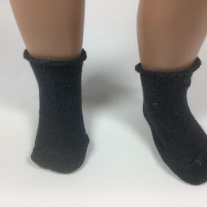 Item# SX020 / manufactured black ankle socks