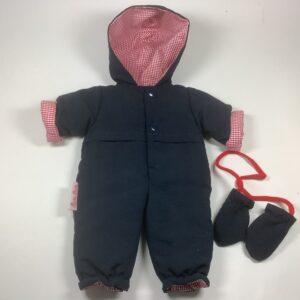 Item# BT128 / Kathe Kruse snowsuit with mittens in navy