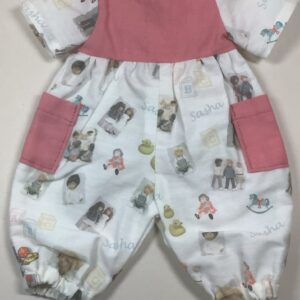 Item# BT146 / jumper with Sasha themed fabric / unknown creator