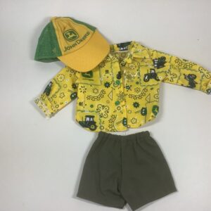 Item# SC058 / Sasha Styles John Deere hat, shirt, shorts