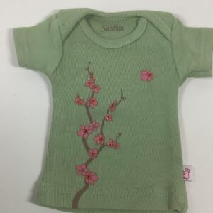 Item# SC055 / Sashapotamus green shirt with stone details