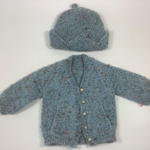 Item# HK060 / Susanna’s knit button down sweater and hat