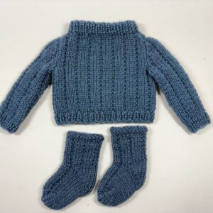 Item# HK087 / Susanna's knit sweater and socks