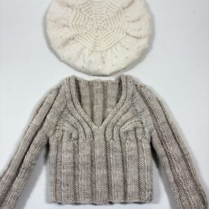 Item# HK066 / Susanna's knit sweater and beret