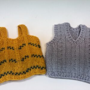 Item# HK091 / Susanna's knit vest and tank