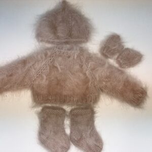Item# HK094 / Susanna's Angora knit ensemble