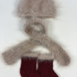 Item# HK095 / Susanna's Angora knit ensemble