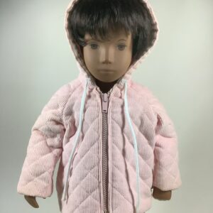 Item# SC076 / Pink Quilted Coat with Hood