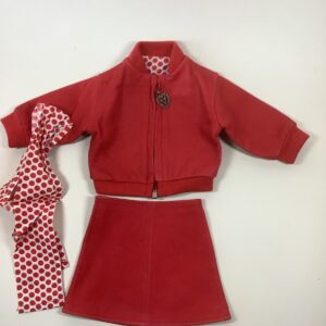 Item# SC073 / Red Jacket and Skirt