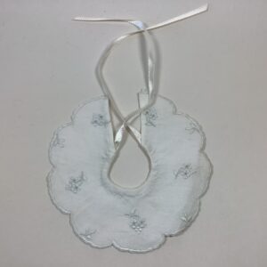Item# CA077 / Susanna's Sewn White Fabric Collar