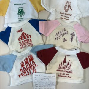Item# SFS33 / Sasha Festival Souvenir collection of souvenir shirts